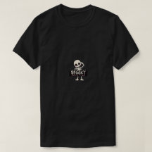 Gruselige Halloween-Skelett-Shirts