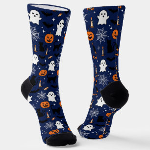 Gruselige Halloween-Socken mit Icon-Muster Socken