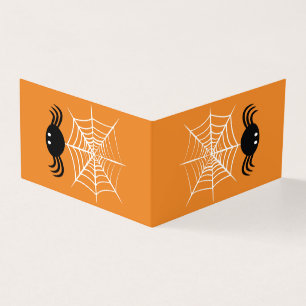 Gruselige Halloween-Spinnen-Illustration