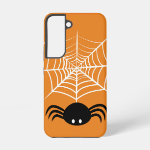 Gruselige Halloween-Spinnen-Illustration Samsung Galaxy Hülle