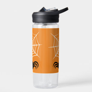 Gruselige Halloween-Spinnen-Illustration Trinkflasche