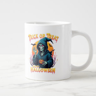 Gruselige Halloween-Stimmung: Süßes oder Saures Sk Jumbo-Tasse