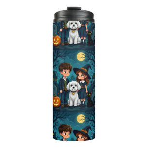 Gruselige Halloween-Thermos Thermosbecher