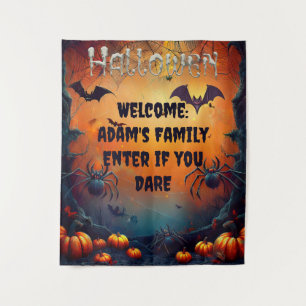 Gruselige Halloween-Wanddekoration Wandteppich