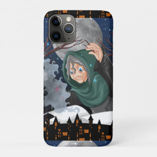 Gruselige Hexe & Spukhaus Halloween🌙 Case-Mate iPhone Hülle