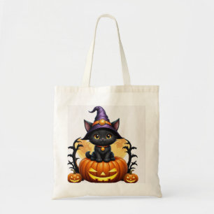 Gruselige Hexen-Tasche für die Halloween-Saison –  Tragetasche