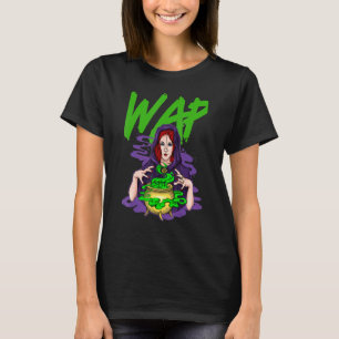 Gruselige Hexen und Tränke Wap Kostüm für Hallowee T-Shirt