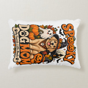 Gruselige Hunde-Mama Halloween Süßer Skelett-Hunde Dekokissen
