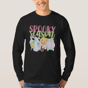 Gruselige Jahreszeit Frohes Halloween Süß T-Shirt