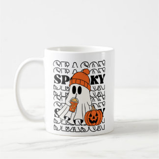 Gruselige Jahreszeit Geist Halloween | Süßer Geist Kaffeetasse