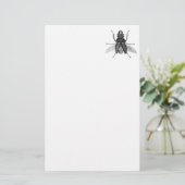 Gruselige Käfer-Wanze mit Scarey Pincher Briefpapier (Stehend Vorderseite)