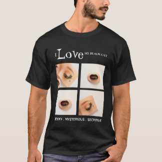 Gruselige Katze Herren T-Shirt