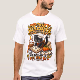Gruselige Kekse Bäckerei – Süße Halloween-Katzen-B T-Shirt