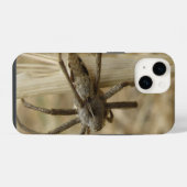 Gruselige Krabbelspinne iPhone Hülle (Rückseite (Horizontal))