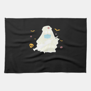 Gruselige Krankenpflegerin Cute Halloween Oversize Geschirrtuch