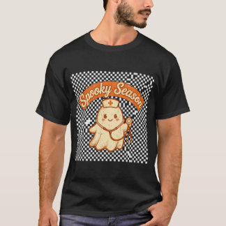 Gruselige Krankenpflegerin Hemd | Süßer Geist Kran T-Shirt
