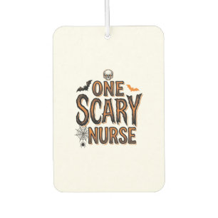 Gruselige Krankenschwester Halloween Vintage Gravu Autolufterfrischer