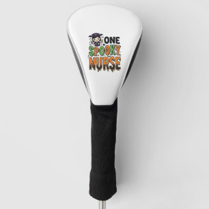 Gruselige Krankenschwester Halloween Vintage Gravu Golf Headcover