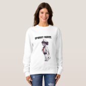 GRUSELIGE KRANKENSCHWESTER SWEATSHIRT (Vorne ganz)