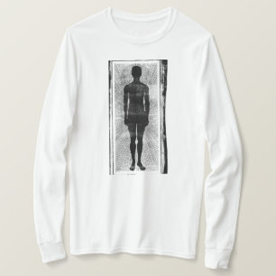 Gruselige Kunst, Abstrakte Surrealistische Silhoue T-Shirt