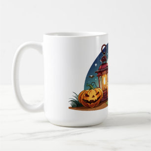 Gruselige Kürbisse Kaffeetasse