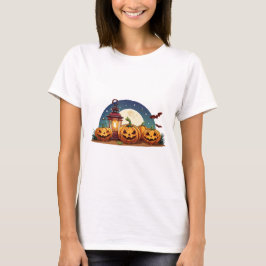 Gruselige Kürbisse T-Shirt