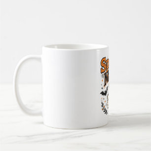 Gruselige Mama Retro Halloween Kaffeetasse
