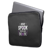 Gruselige Mutter Halloween Design_1 Laptopschutzhülle (Vorderseite Links)