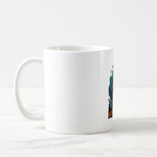 Gruselige Nacht Spukhaus Geister Friedhof Kaffeetasse