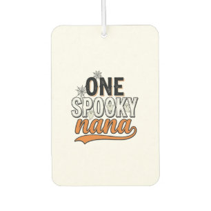 Gruselige Nana Halloween-Geist Vintage-Shirt-Desig Autolufterfrischer