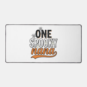 Gruselige Nana Halloween-Geist Vintage-Shirt-Desig Schreibtischunterlage