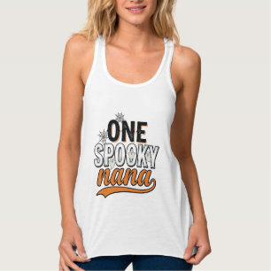 Gruselige Nana Halloween-Geist Vintage-Shirt-Desig Tank Top