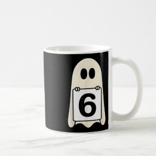 Gruselige Nummer 6 passende Halloween-Kostüm-Grupp Kaffeetasse