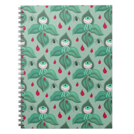 gruselige Pflanze Notizblock