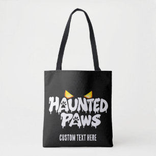 Gruselige Pfoten Gruselige Augen Halloween Hundeli Tasche