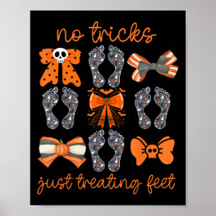 Gruselige Podologie-Crew Halloween Podologe Coquet Poster