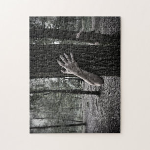 Gruselige Puzzlespiele - Zombies im Wald Puzzle