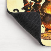 Gruselige Saison Freundin Personalisiertes Hallowe Mousepad (Ecke)