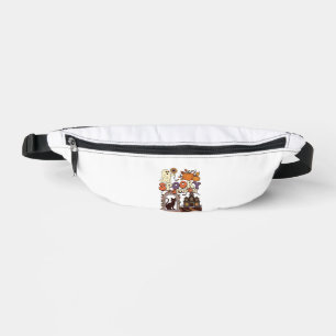 Gruselige Saison Halloween Geist Kürbis Schwarze K Bauchtasche