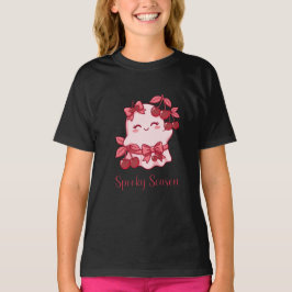 Gruselige Saison Kirsche Coquette Geist Schleife S T-Shirt