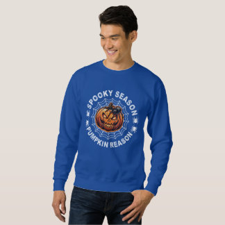 Gruselige Saison Kürbis Grund Halloween Hoodie Süß