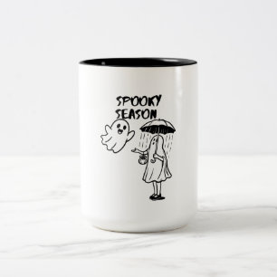 Gruselige Saison Süße Geister Halloween Zweifarbige Tasse