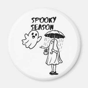 Gruselige Saison Süßer Geist Halloween Magnet