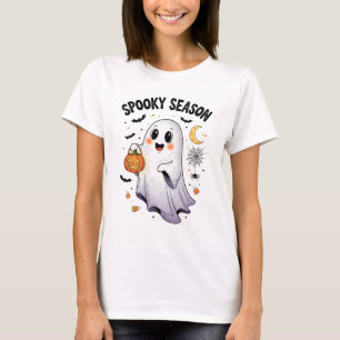 Gruselige Saison Süßer Geist T-Shirt
