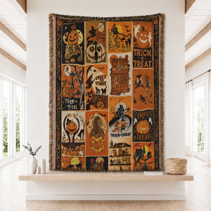 Gruselige Saison Vintage Halloween-Dekoration Decke