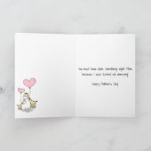 Gruselige sarkastische Karte der Mutter Tages (Innenseite)