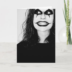 Gruselige sarkastische Karte der Mutter Tages