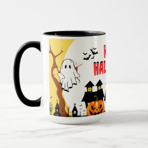Gruselige Schatten – Halloween-Tasse Tasse