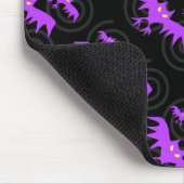 Gruselige Schläger Mousepad Halloweens (Ecke)