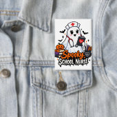 . Gruselige Schulkrankenschwester Button (Insitu)